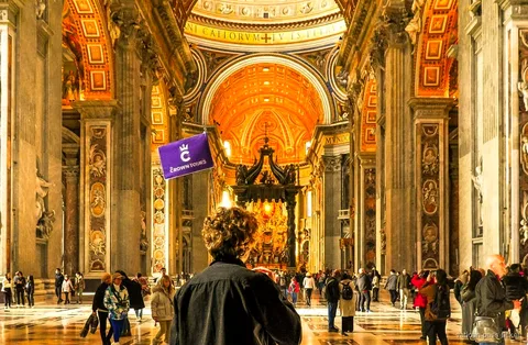 Grupo guiado dentro do Museu do Vaticano com upgrade opcional para a Basílica de São Pedro